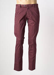 Pantalon chino țesătură poplin mărime normală roșu XAGON MAN femme