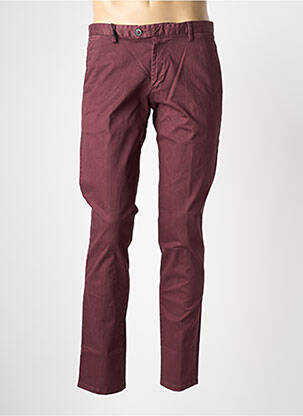 Pantalon chino țesătură poplin mărime normală roșu XAGON MAN femme