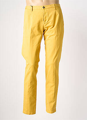 Pantalon chino țesătură poplin mărime normală galben XAGON MAN homme