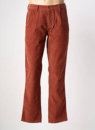 Pantalon chino elasticitate portocaliu FARAH homme