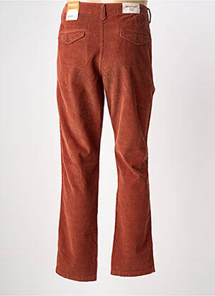 Pantalon chino elasticitate portocalie FARAH bărbat