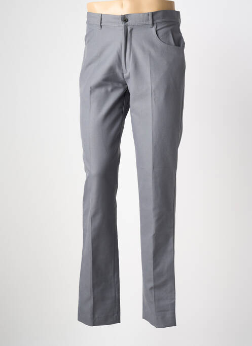 Pantalon slim talie cu cleme mărime normală gri FARAH homme