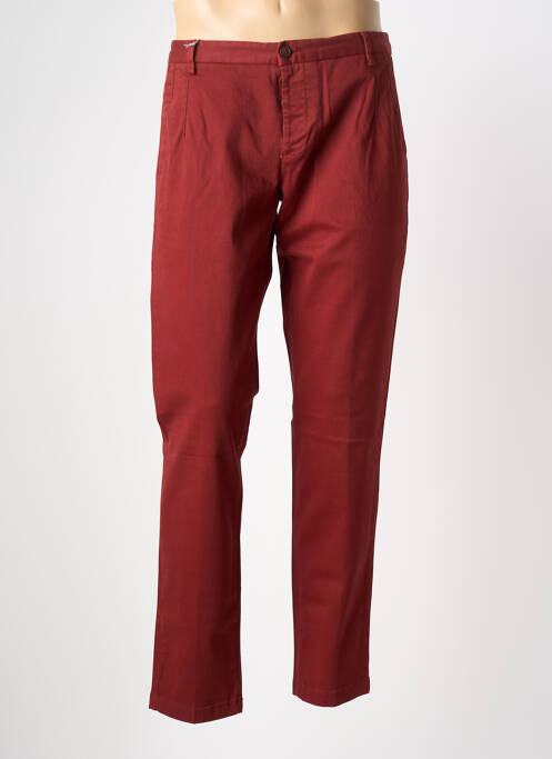 Pantalon chino țesătură poplin mărime normală portocaliu XAGON MAN homme