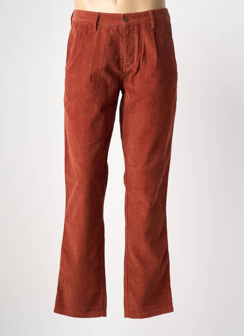 Pantalon chino elasticitate portocaliu FARAH homme