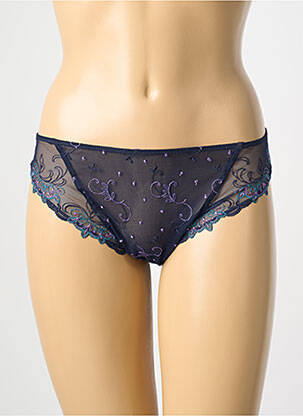 Chilot broderie albastru LISE CHARMEL femeie