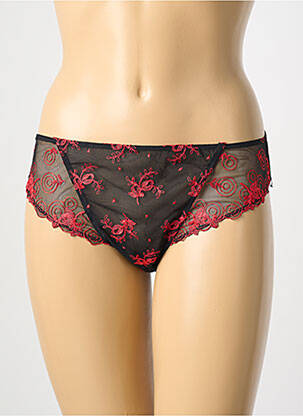 Chilot efect satinat negru LISE CHARMEL femeie