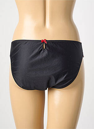 Chilot efect satinat negru LISE CHARMEL femeie