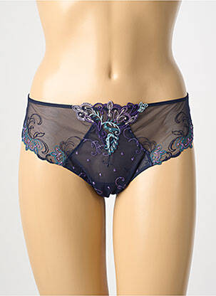 Tanga broderie albastru LISE CHARMEL femeie