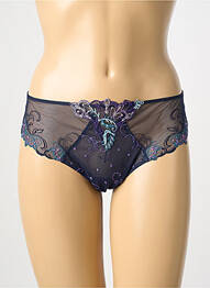 Tanga broderie albastru LISE CHARMEL femme