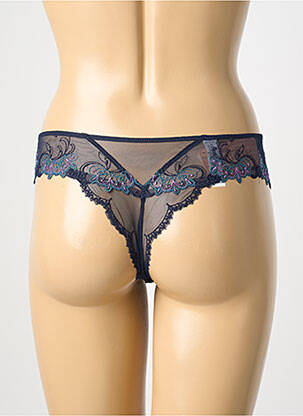 Tanga broderie albastru LISE CHARMEL femeie