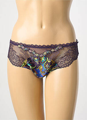 Shorty broderie violet LISE CHARMEL femme