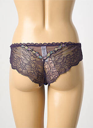 Shorty broderie violet LISE CHARMEL femeie