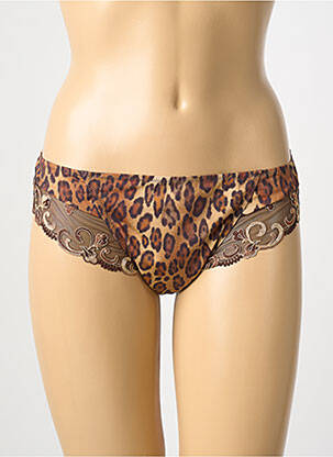 Tanga tulle transparent maro LISE CHARMEL femeie