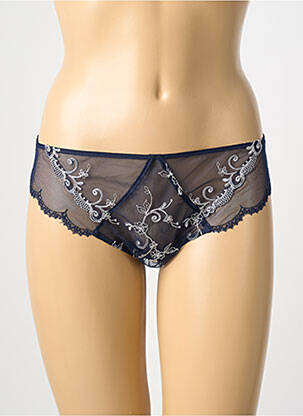 Chilot broderie albastru LISE CHARMEL femeie