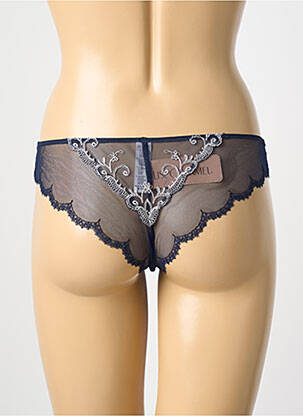 Chilot broderie albastru LISE CHARMEL femeie
