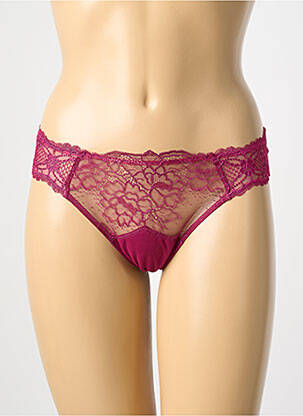 Chilot broderie dantelă de calais violet LISE CHARMEL femeie