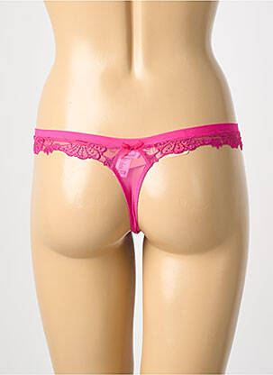 Tanga broderie roz LISE CHARMEL femeie
