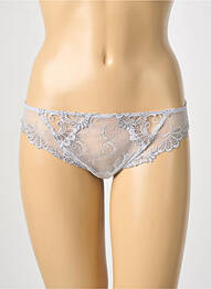 Tanga broderie gri LISE CHARMEL femme