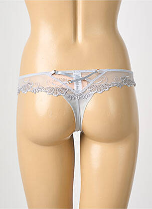 Tanga broderie gri LISE CHARMEL femeie