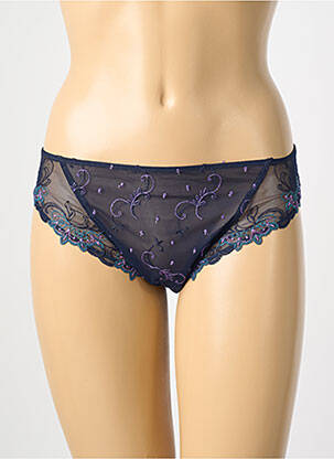 Chilot broderie albastru LISE CHARMEL femeie