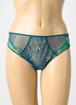 Chilot broderie albastru LISE CHARMEL femeie