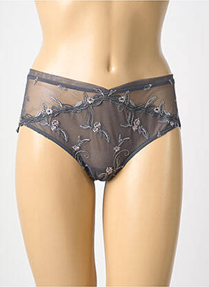 Chilot țesătură satinată gri LISE CHARMEL femme