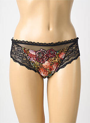 Chilot țesătură satinată negru LISE CHARMEL femme