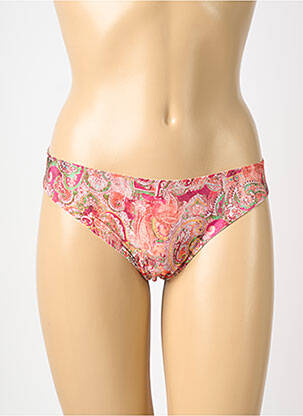 Chilot țesătură satinată portocaliu ANTIGEL femme