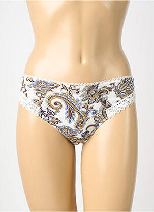 Chilot țesătură satinată bej ANTIGEL femme