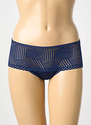 Shorty elasticitate albastru ANTIGEL femeie