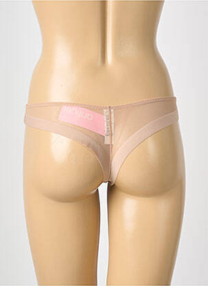 Tanga elasticitate culoare piersică ANTIGEL femeie