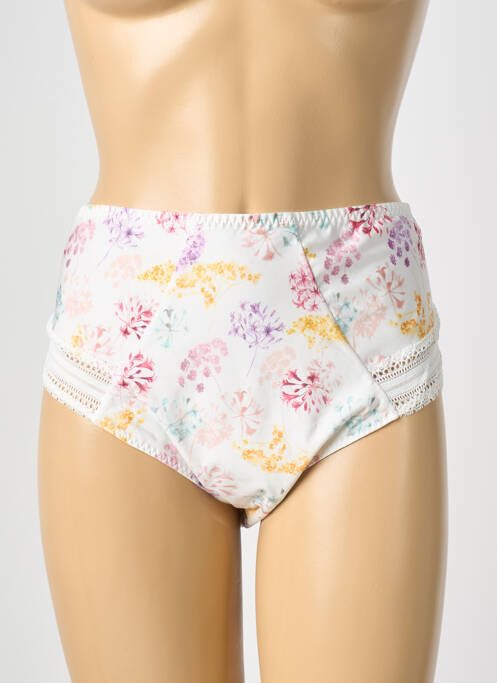 Chilot cu talie înaltă alb ANTIGEL femeie