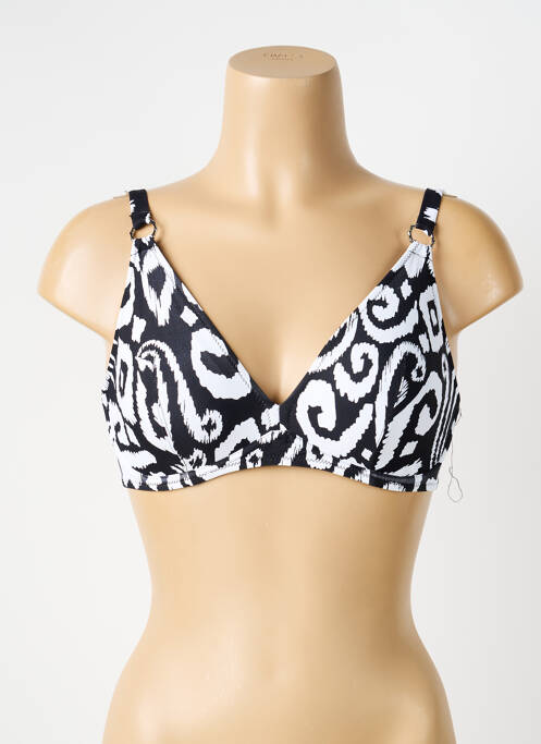 Sutien de costum de baie negru ANTIGEL femeie