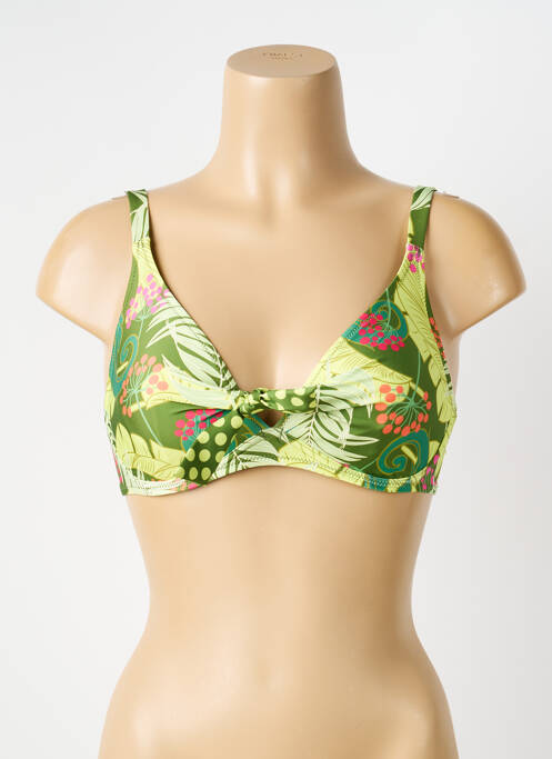 Sutien de costum de baie verde ANTIGEL femeie