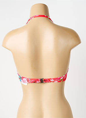 Sutien de costum de baie elasticitate top sutien modelat roșu ANTIGEL femeie