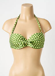 Sutien de costum de baie elasticitate top sutien modelat verde ANTIGEL femme