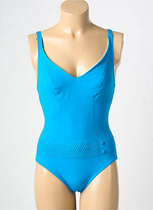 Costum de baie dintr-o singură piesă albastru EMPREINTE femeie