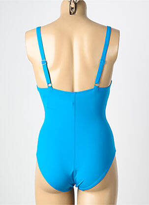 Costum de baie dintr-o singură piesă albastru EMPREINTE femeie