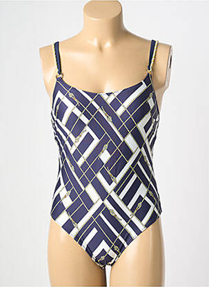 Costum de baie dintr-o singură piesă albastru MARIE JO femme