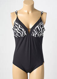 Costum de baie dintr-o singură piesă imprimeu fantezie negru LISE CHARMEL femme