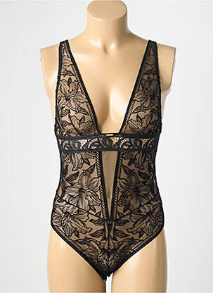 Body de lenjerie fără armatură negru AUBADE femme