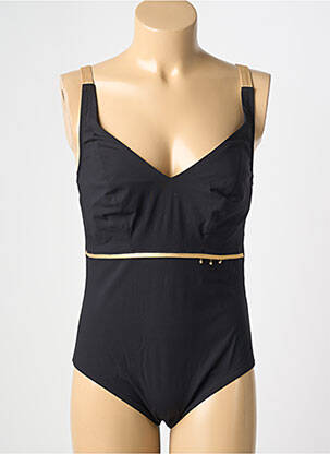 Costum de baie dintr-o singură piesă negru EMPREINTE femeie