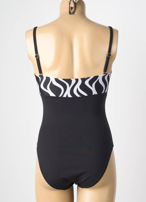 Costum de baie dintr-o singură piesă bretele elastice negru LISE CHARMEL femme