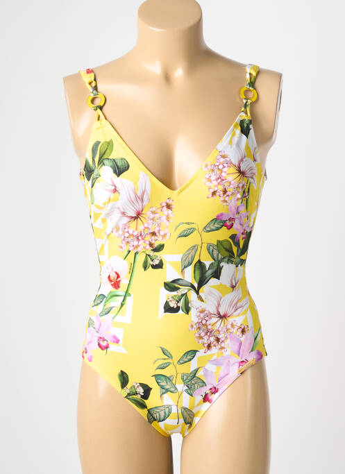 Costum de baie dintr-o singură piesă galben LISE CHARMEL femme