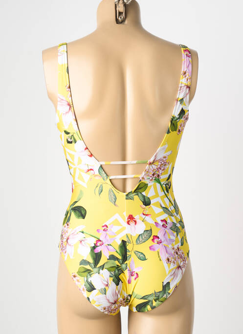 Costum de baie dintr-o singură piesă galben LISE CHARMEL femme