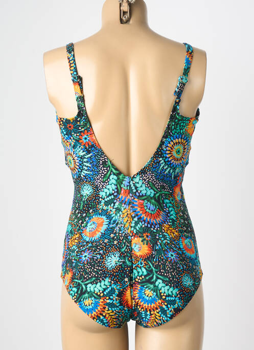 Costum de baie dintr-o singură piesă imprimeu fantezie negru LISE CHARMEL femme