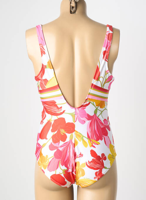 Costum de baie dintr-o singură piesă imprimeu fantezie roșu LISE CHARMEL femme