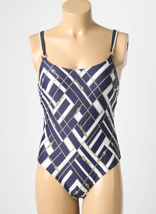 Costum de baie dintr-o singură piesă albastru MARIE JO femme