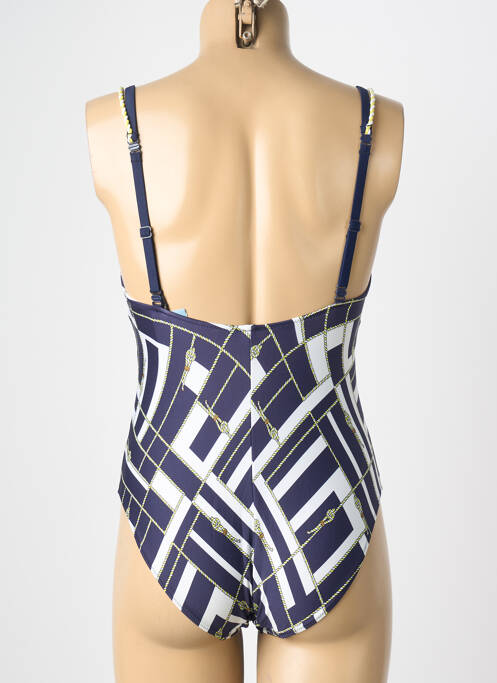 Costum de baie dintr-o singură piesă albastru MARIE JO femme