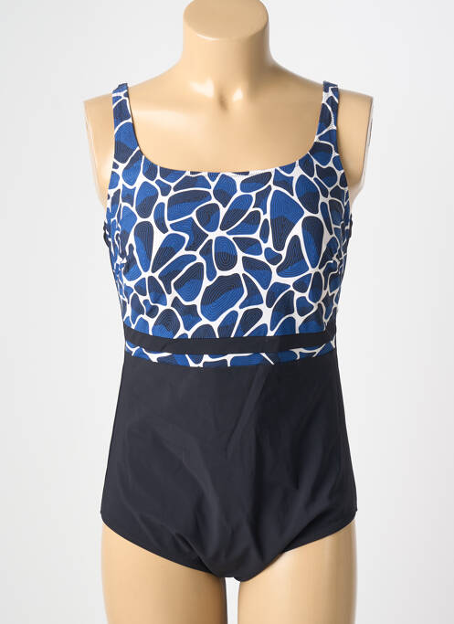 Costum de baie dintr-o singură piesă albastru ANITA femme